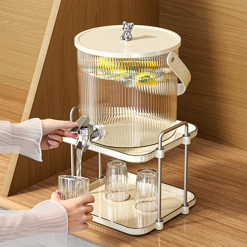 Luxury Double-Layer Cold Water Bottle Rack