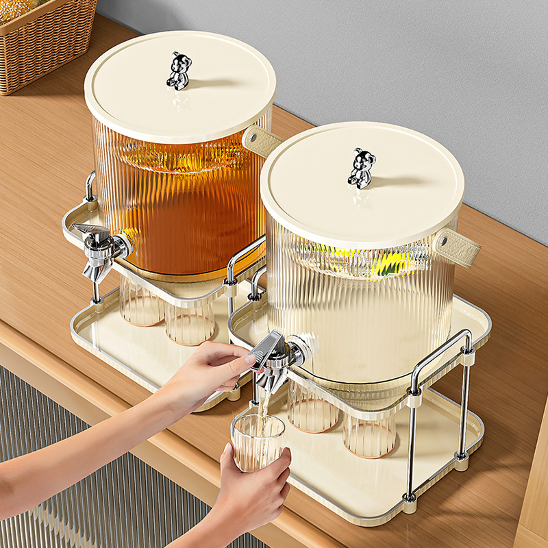 Luxury Double-Layer Cold Water Bottle Rack