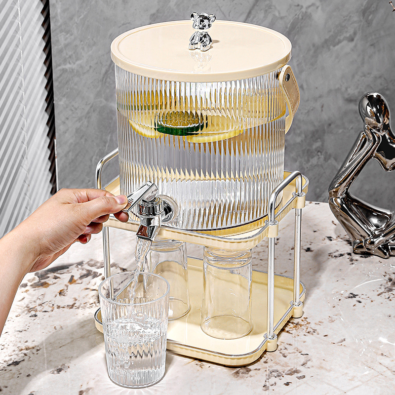 Luxury Double-Layer Cold Water Bottle Rack