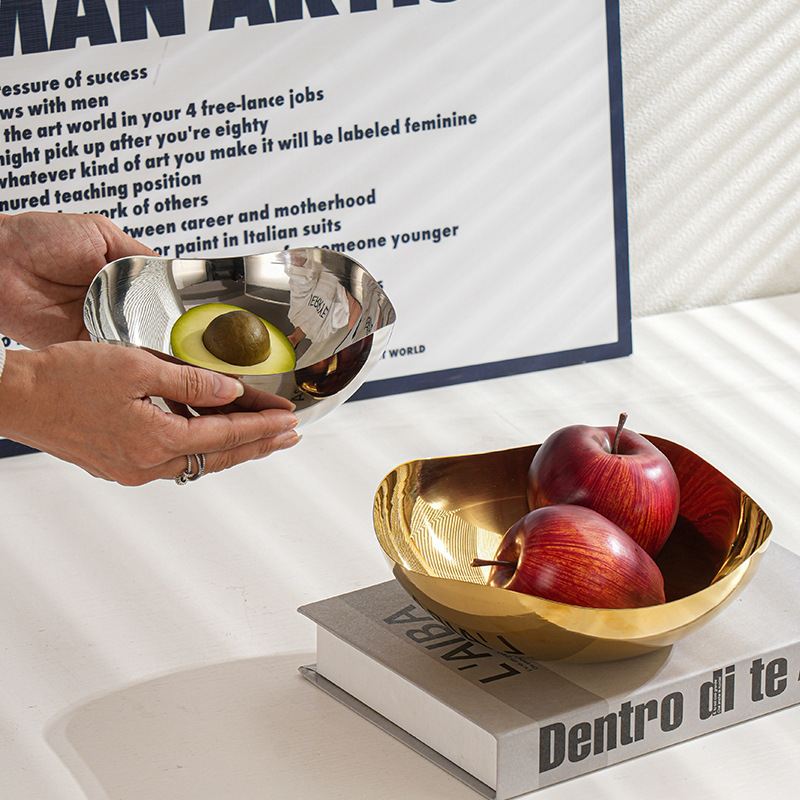 Stainless steel fruit plate