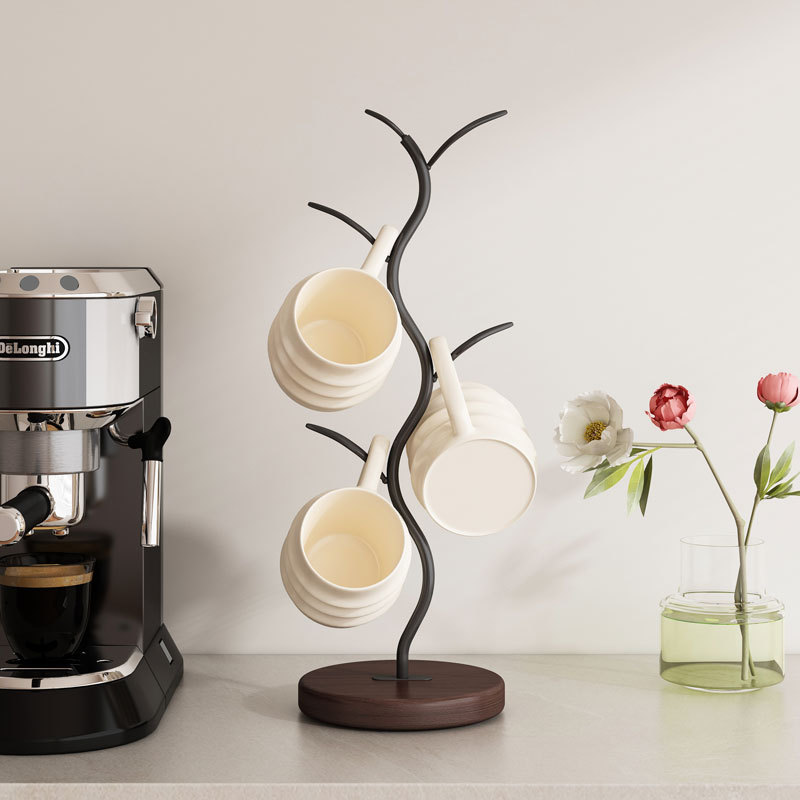 Retro Creative Tree-Shaped Cup Holder