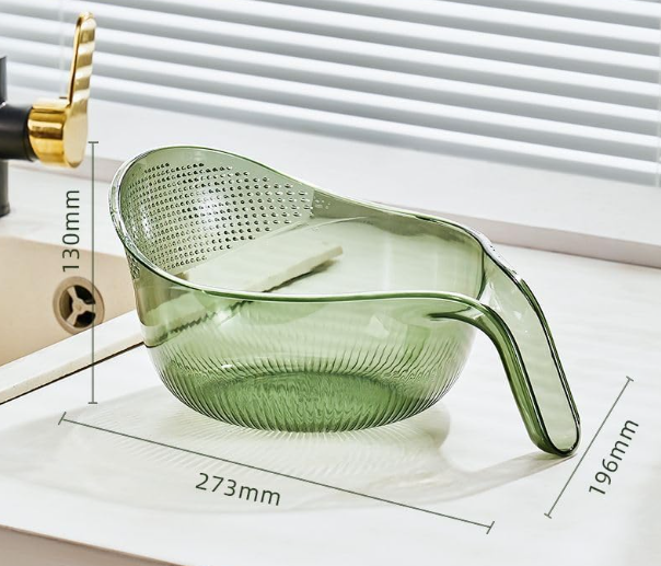 Drain basket with handle
