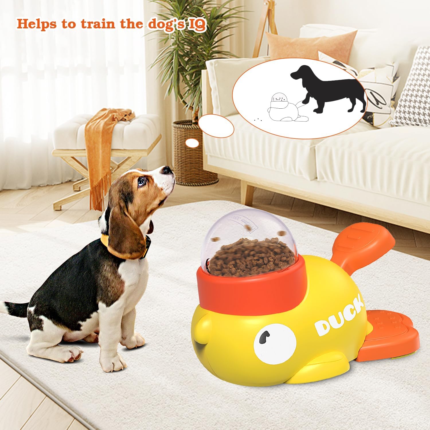 Interactive snack dispenser toy