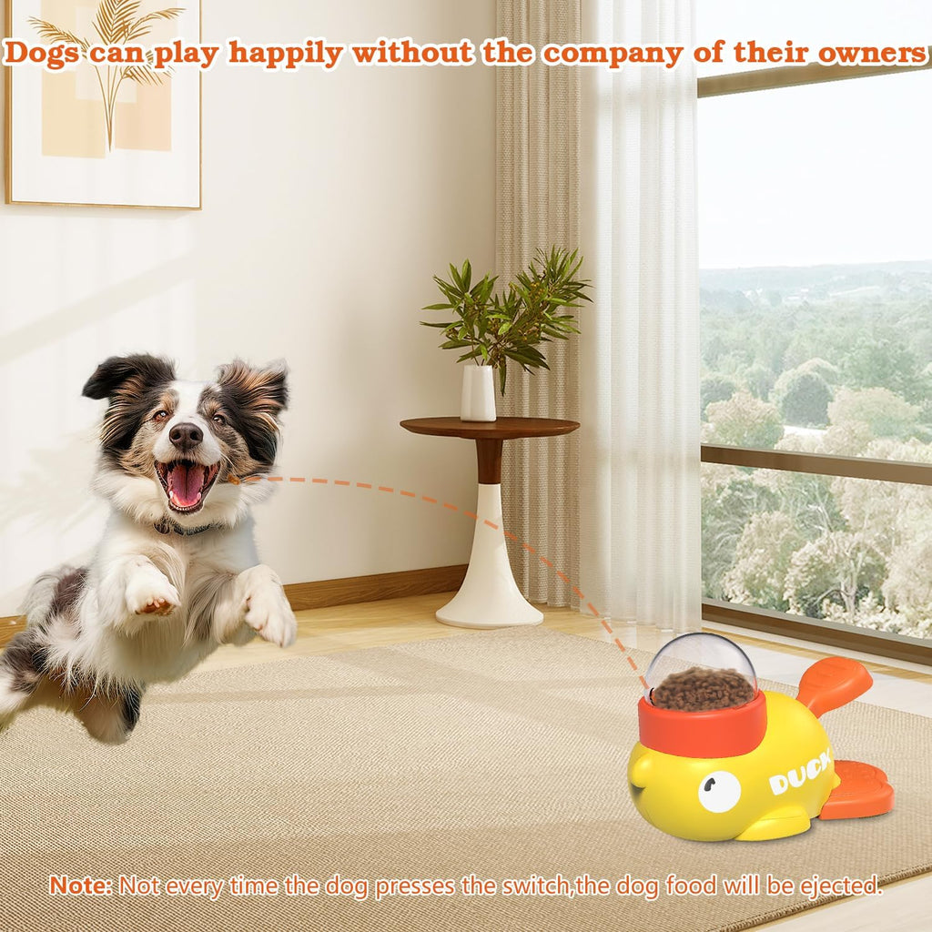 Interactive snack dispenser toy