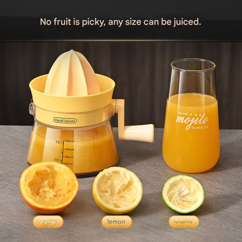 Manual juicer