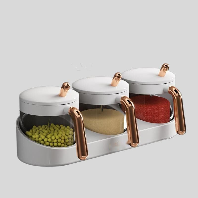 Wall-mounted spice box