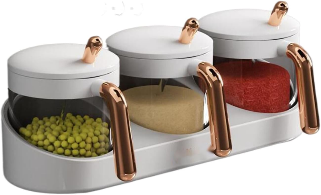 Wall-mounted spice box