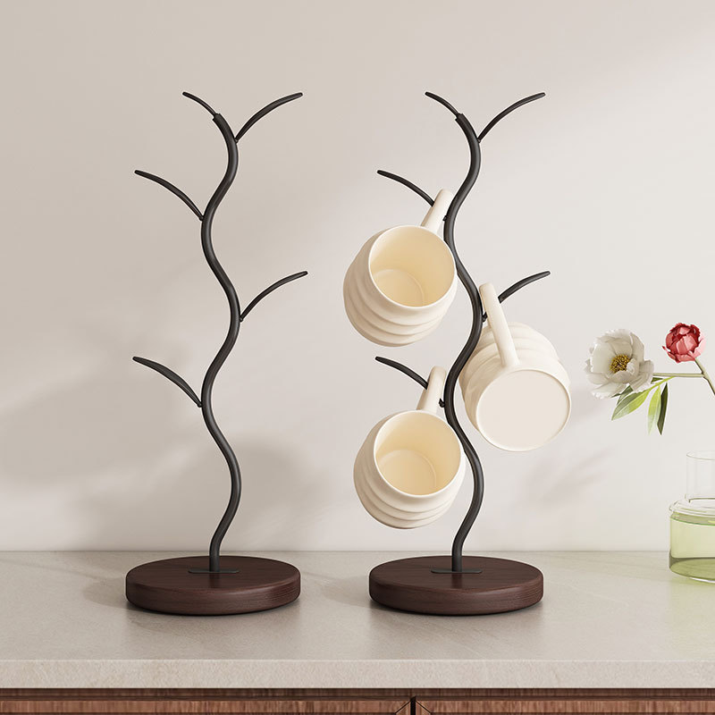 Retro Creative Tree-Shaped Cup Holder
