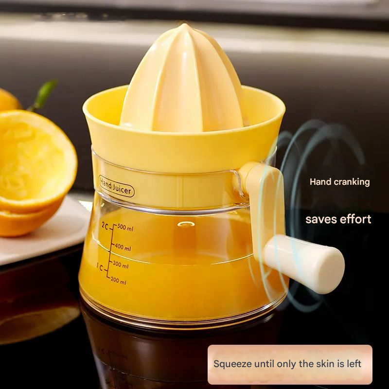 Manual juicer